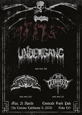 Undergang + Corpus Offal + Into Darkness flyer