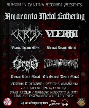Officina Amaranta flyer